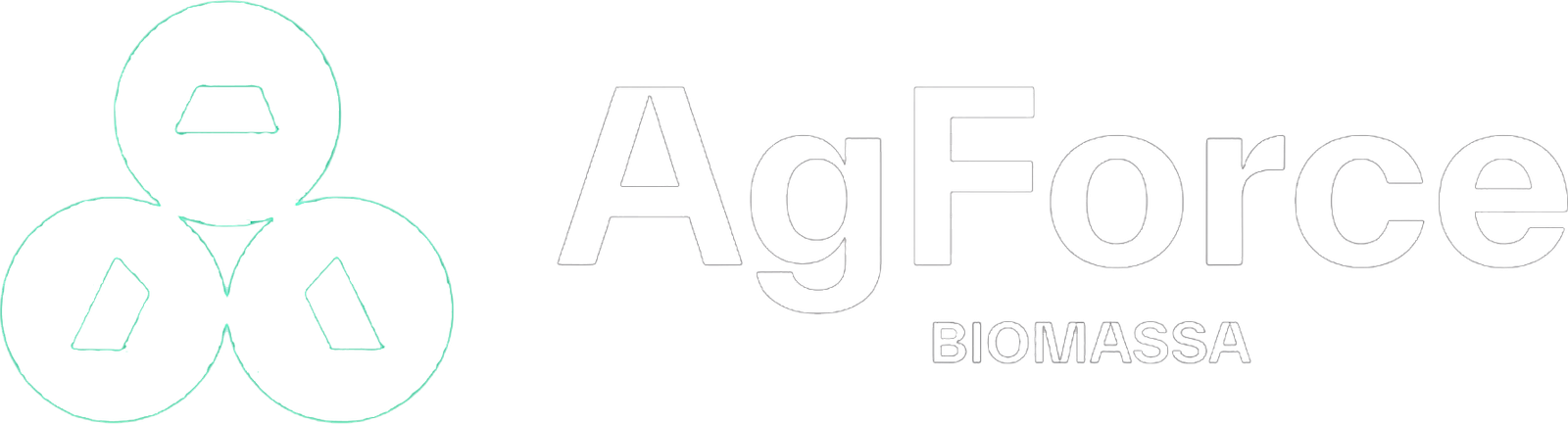 Logo AgForce em branco